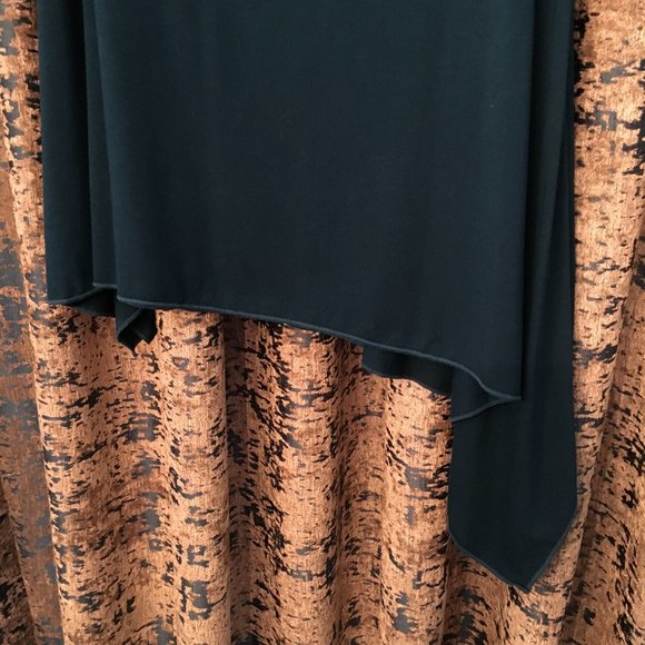 Cold Shoulder Asymmetrical Jersey Dress - Picture 4 of 16